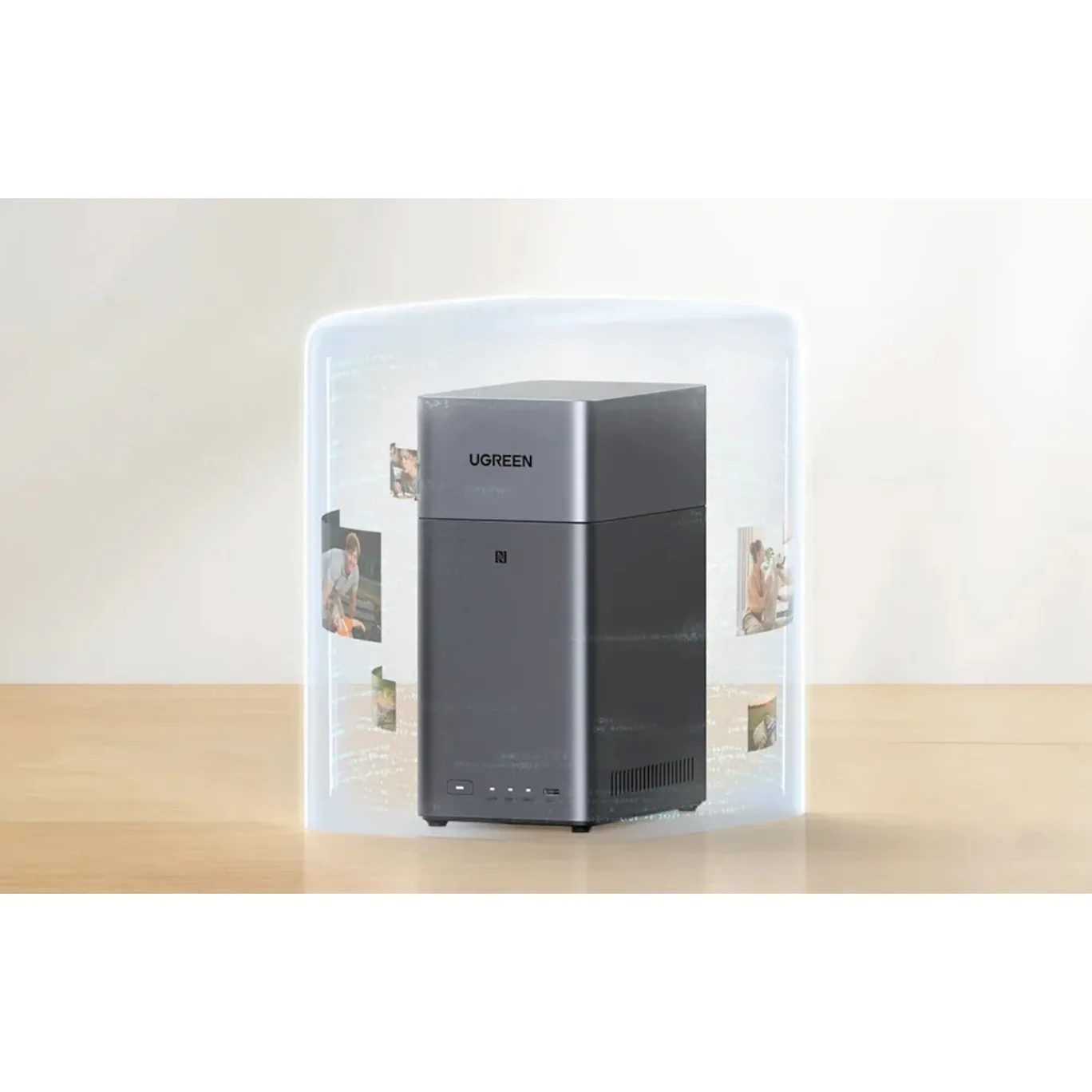 UGREEN NASync DH2300 NAS System 2-Bay 8TB inkl. 2x WD WD40EFZZ NAS