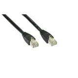 InLine Patch Netzwerkkabel RJ45 CAT5e 7.5m Schwarz