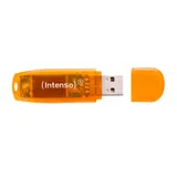 Intenso Rainbow Line 64GB USB Stick orange
