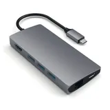 Satechi USB-C Hub Multi-Port Adapter 4K V2 Space Gray