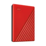 WD My Passport 2 TB 2.5 Zoll USB 3.0 Micro-B (5Gb/​s) Rot externe Festplatte HDD