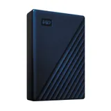 WD My Passport for Mac 5 TB 2.5 Zoll USB 3.0 Micro-B (5Gb/​s) Blau externe Festplatte HDD