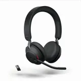 Jabra Evolve 2 65 UC Wireless Bluetooth Stereo USB-C Headset Ladestation schwarz