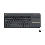 Logitech K400 Plus Kabellose Tastatur Schwarz