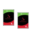 Seagate 2er Set IronWolf NAS HDD ST4000VN006 8TB - 2x4 TB 3,5 Zoll SATA 6 Gbit/s CMR