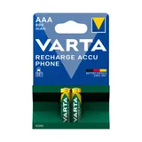 VARTA Phone Akku T398 Micro AAA HR3 2er Blister