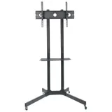 Techly TV Wagen für LCD LED TV 30"-65", mit Ablage