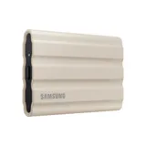 Samsung Portable SSD T7 Shield 2 TB USB-C 3.1 (10Gb/​s) Beige externe Festplatte SSD