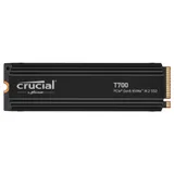 Crucial T700 NVMe SSD 2 TB M.2 2280 PCIe 5.0 mit Kühlkörper