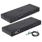 i-tec USB 3.0 / USB-C / Thunderbolt 3 Dual Display Docking Station Gen2 + PD 100