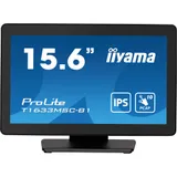 iiyama ProLite T1633MSC-B1 39,5cm (15,6") FHD IPS Touch-Monitor HDMI/DP/USB