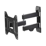 Hama 00118101 TV-Wandhalterung FULLMOTION, 1 Stern, 200x200, 122cm (48), 2 Arme, Schwarz