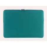 Tucano Top Notebooktasche Sleeve für MacBook Air / Pro 15" und Laptop 14", petrolblau
