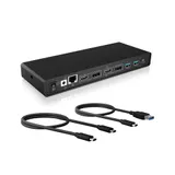 RaidSonic Icy Box IB-DK2245AC, USB-C 3.0 13-in-1 USB 3.0 Type-A + Type-C® Dock mit PD 65 W