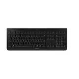 Cherry KW 3000 schwarz - Geräuscharme, kabellose Full-Size-Tastatur