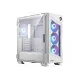 MSI MPG Velox 100R MIDI Tower Gaming Gehäuse, Echtglas Seitenfenster RGB Weiß