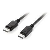Equip 119333 DisplayPort 1.2 Kabel, Stecker auf Stecker, 3m, schwarz