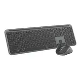Logitech MK950 Signature Slim Combo Graphite - US- Kabellose Tastaturkombination