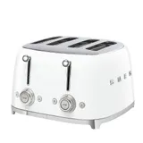 SMEG TSF03WHEU 50s Style 4 Scheiben Toaster Weiß