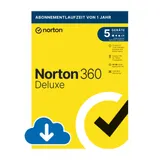 Norton 360 Deluxe | 50GB | 5 Geräte | Download & Produktschlüssel