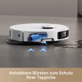 Dreame X40 Ultra Complete Saug- und Wischroboter weiß, 12000Pa, MopExtend