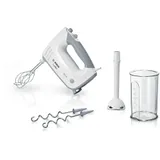 Bosch MFQ36440 Handrührgerät ErgoMixx 450W inkl. Kunststoff Mixstab weiß / grau