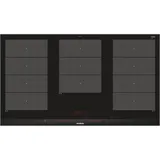 Siemens EX975LXC1E iQ700 Induktionskochfeld 90 cm Schwarz, Mit Rahmen aufliegend