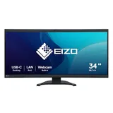 EIZO FlexScan EV3450XC-BK 34.1 Zoll UWQHD IPS Panel 21:9 Curved Monitor
