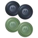 Motorola Moto Tag Midnight Blue / Jade Green 4er Pack