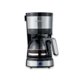 Severin KA 4808 Kompakt Filterkaffeemaschine Schwarz-Edelstahl