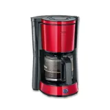 Severin KA 4817 Filterkaffeemaschine rot/schwarz Glaskanne