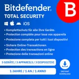 Bitdefender Total Security 1 Jahr 3 Geräte Download Code