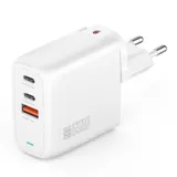 4Smarts Ladegerät GaN Flex 65W 2 USB-C+1 USB-A, weiß
