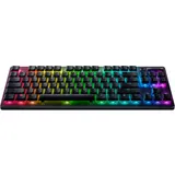 RAZER DeathStalker V2 Pro TKL, Schwarz, Linearer optischer Switch (Rot), SCHNELLFEUER-Trigger-Modus, Razer Snap-Tap (Anpassbare Eingabe-Priorität)