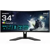 Gigabyte G34WQCP 86,4cm (34") UWQHD VA Gaming Monitor Curved 21:9 HDMI/DP 180Hz 1ms FreeSync Premium