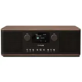 Pure Classic C-D6 Digitalradio Coffee Schwarz/Walnuss EU/UK