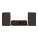 Pure Classic Stereo Coffee Black/Walnut EU/UK
