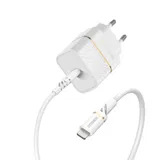 OtterBox EU Wall Charger 20W PD USB-C + Lightning/USB-C Kabel 1m Weiß