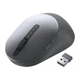 Dell Multi-Device Wireless-Maus MS5320W Grau - Bluetooth, USB-Dongle, 4000 DPI, 5 Tasten, 84g