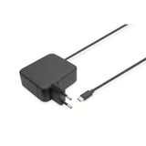 DIGITUS Notebook Ladegerät USB-C, 65W DA-10071 schwarz