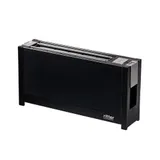 ritter volcano 5 Langschlitz-Toaster mit Glasfronten schwarz