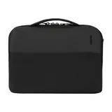 Incase A.R.C. Brief With ReSpun Schwarz 14" Macbook Pro/ Air, gepolstertes iPad-Fach, AirTag-Fach, 100% Recycled Polyester