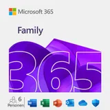 Microsoft 365 Family (Office-Apps inkl. Copilot-KI und 6TB Cloudspeicher) | Download & Produktschlüssel