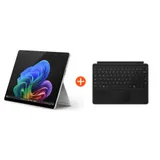 Microsoft Surface Pro (11. Edition) Copilot+ PC 13" OLED 2in1 Platin Snapdragon® X Elite 16GB/512GB SSD Win11 EP2-08363 ohne Netzteil inkl. MS Surface Pro Keyboard mit Copilot-Taste schwarz