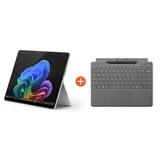 Microsoft Surface Pro (11. Edition) Copilot+ PC 13" 2in1 Platin 5G Snapdragon® X Plus 16GB/256GB SSD Win11 EP2-08261 ohne Netzteil inkl. Keyboard mit Slim Pen platin