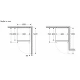 Bosch KGN39VICT Serie 4 Kühl-Gefrierkombination 203 cm Höhe EEK C Silber