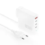 4smarts Ladegerät GaN Flex Pro 100W 3 USB-C+1 USB-A, Travel Edition