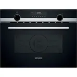 Siemens CM585AGS1 iQ500 Einbau-Mikrowelle schwarz/edelstahl