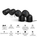 Philips Hue Secure kabellose Kamera schwarz Doppelpack