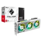 ASROCK Radeon RX 9070 Steel Legend OC Grafikkarte 16GB GDDR6 1x HDMI 3x DP